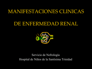 manifestaciones clinicas de enfermedad renal