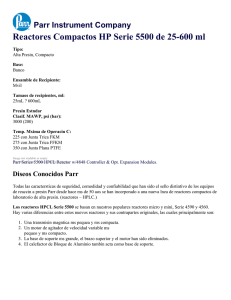 Reactores Compactos HP Serie 5500 de 25