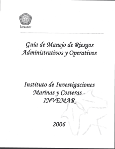 Guia de Manejo de Riesgos Administrativos y Operativos