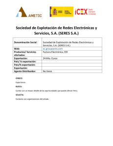 Sociedad de Explotación de Redes Electrónicas y Servicios, S.A.