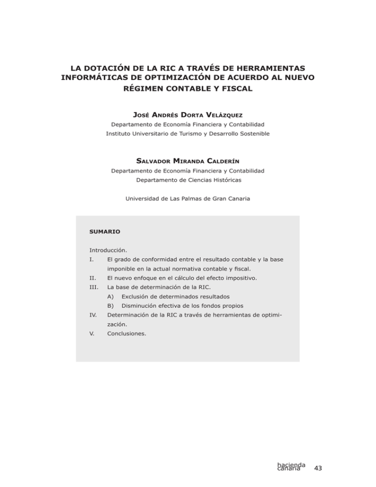 La Dotaci n De La Ric A Trav s De Herramientas Inform ticas De