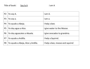 Title of book: Soy la AI am A P2 Yo soy A. I am A. P3 Yo soy a. I am a