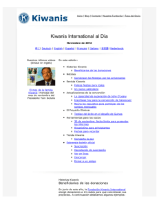 Kiwanis International al Día