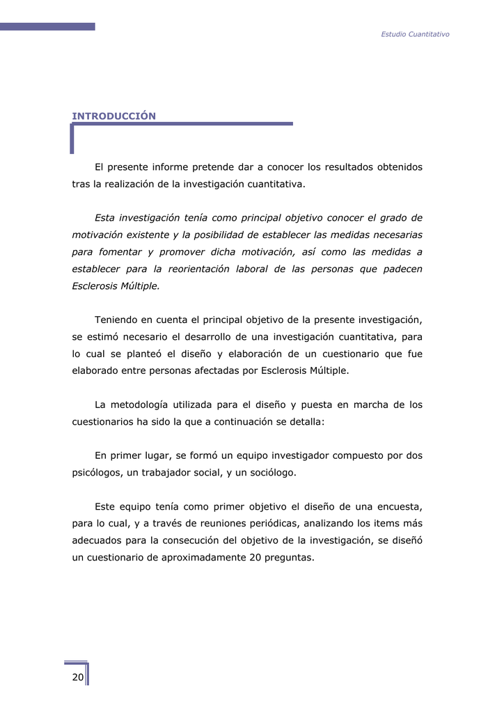 Introduccion De Un Informe