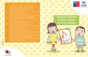 Cuaderno de Salud de Niñas y Niños entre 0 y 10 Años