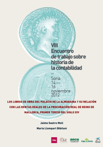 Los libros de obra del Palacio de la Almudaina y su Relación con