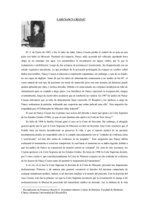 Nancy Cruzan - Facultad de Medicina CAS