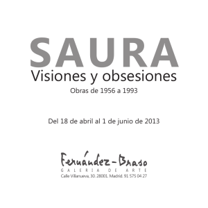 Saura - Galería Fernández