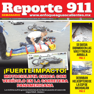 ¡fuerte impacto! - Periódico Enfoque Aguascalientes