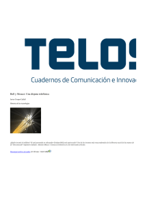 Bell y Meucci: Una disputa telefónica - Telos