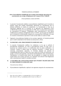 sobre el procedimiento simplificado para tramitar