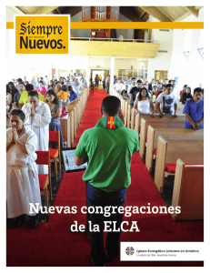 Nuevas congregaciones de la ELCA - Evangelical Lutheran Church