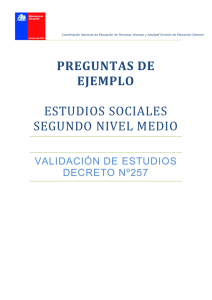 PREGUNTAS DE EJEMPLO ESTUDIOS SOCIALES SEGUNDO