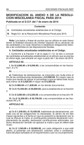 modificacion al anexo 5 de la resolu