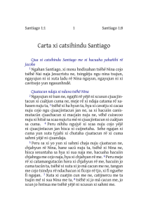 Carta xi catsihindu Santiago