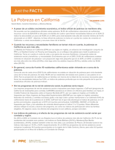 Poverty in California (in Spanish)