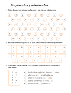 Mayúsculas y minúsculas - CRA Campos Castellanos