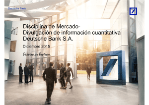 Diciembre 2015 - Deutsche Bank