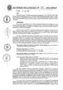 gv" M/ -2016-rvr - Municipalidad Provincial de Coronel Portillo