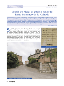 Viloria de Rioja: el pueblo natal de Santo Domingo de la Calzada