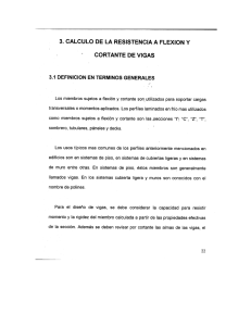 Page 1 3. CALCULO DE LA RESISTENCIAAFLEXION Y º