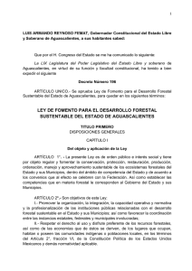 ley de fomento para el desarrollo forestal sustentable del estado de