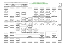 UNIVERSIDAD DE CUNDINAMARCA PLAN DE ESTUDIOS DEL