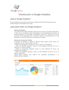 Introducción a Google Analytics