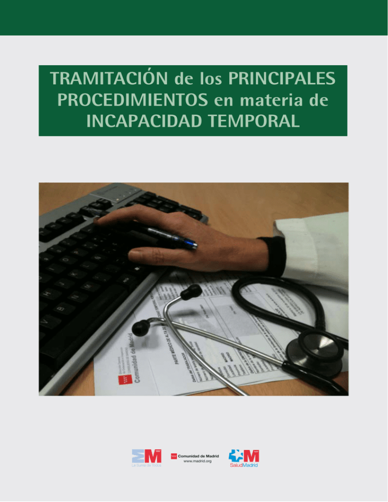 Tramitaci N De Los Principales Procedimientos En