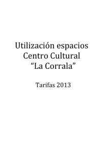 Utilización espacios - Universidad Autónoma de Madrid