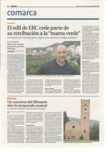 El edilde ERC cede parte de `