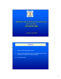 SISTEMA DE CUENTAS NACIONALES 1993 -SCN93