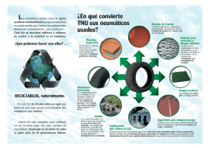 Los neumáticos usados crean un grave problema medioambiental