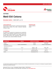 Metil Etil Cetona