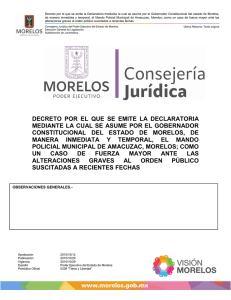 decreto por el que se emite la declaratoria