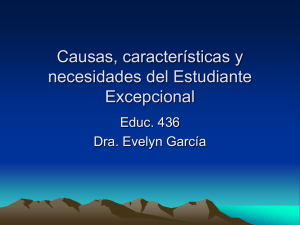 Estudiante Excepcional Dra. García 2013