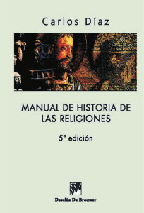 Manual de historia de las religiones (5a. ed.)