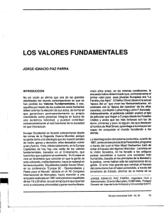 Los valores fundamentales - Publicaciones