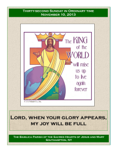 Lord, when your glory appears, my joy will be full