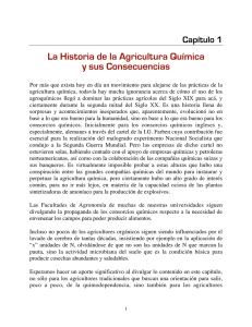 La Historia de la Agricultura Química y sus Consecuencias