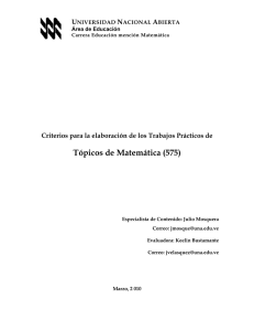 Tópicos de Matemática (575) - CiberEsquina