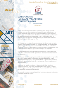 CONVOCATORIA: I MEDIALAB PARA ARTISTAS