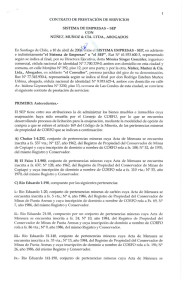 CONTRATO DE PRESTACIÓN DE SERVICIOS