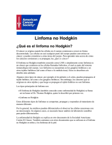 Linfoma no Hodgkin - American Cancer Society