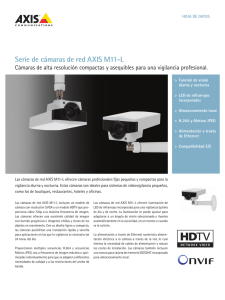 serie de cámaras de red aXIs M11-L