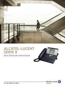 AlcAtel-lucent SeRIe 9