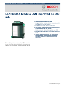LSN 0300 A Módulo LSN improved de 300 mA