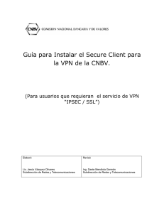 Manual de Instalación de Secure Client y Verificación de la