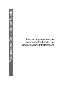 Fondos de Compensación Interterritorial