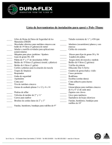 Lista de Herramientas de los Epóxicos150.77 KB - Dur-A-Flex